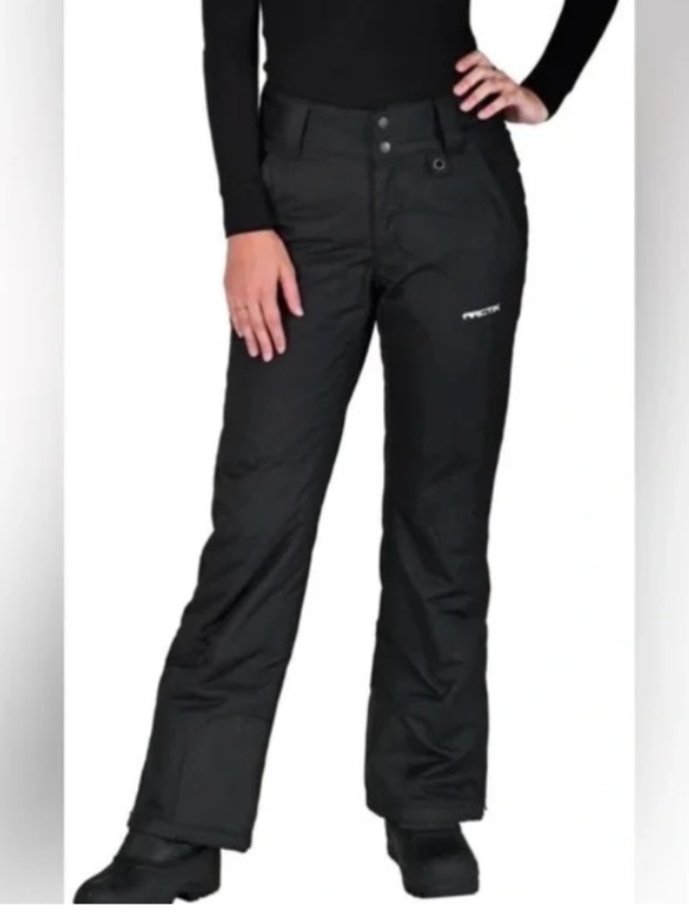 ARCTIX Women’s Black Insulated Snow Pants Size XL